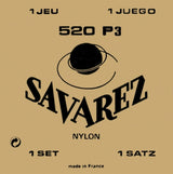 Savarez Strings for classic guitar Traditional concert 520 - Set normal G3w (520P3)