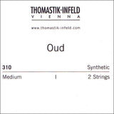 Thomastik-Infeld corda per oud C 310, nylon liscio (coppia)