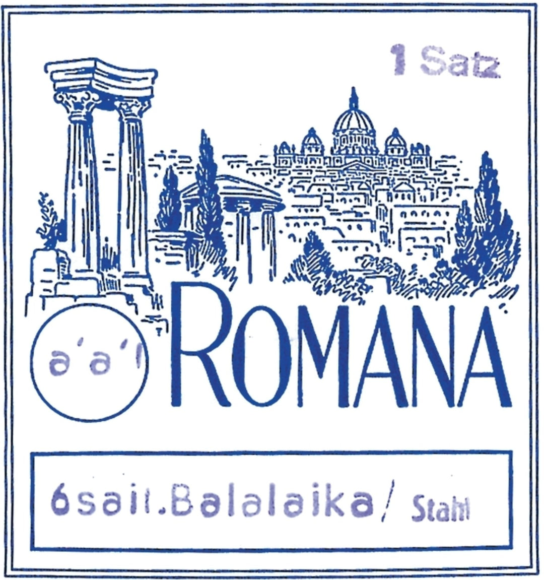 Romana Balalaika strings Prim - Set di 3 corde