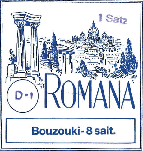 Corde per Bouzouki Romana - Set (8-string)