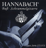 Hannabach 27112 B12 corda per basso argentata per chitarra basso e schrammel