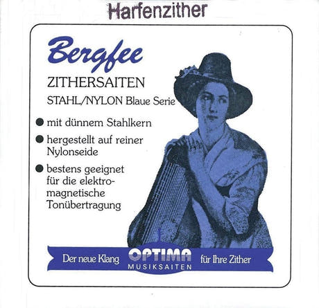 Optima Bergfee 1331 set di corde, 38 corde per cetra, München