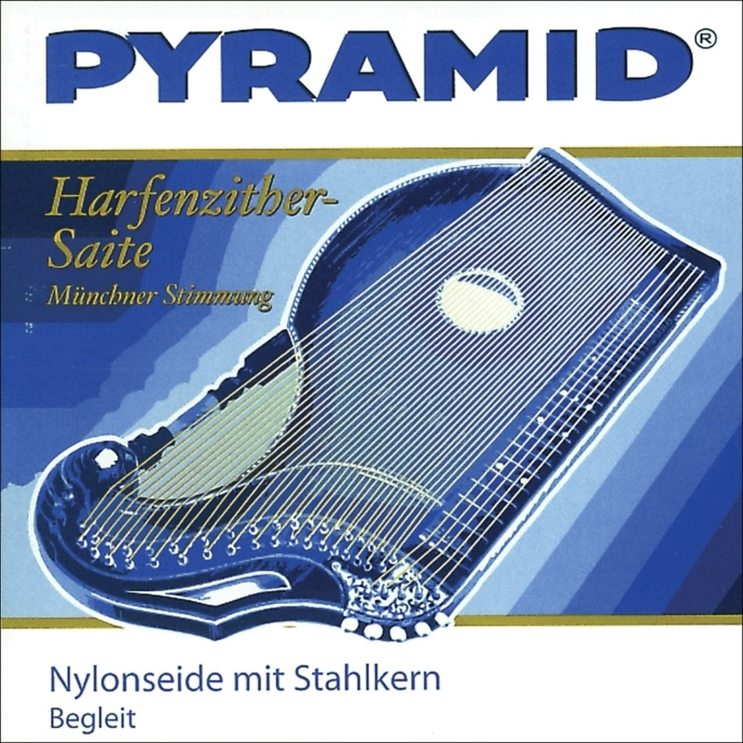 Pyramid Corde per cetra Nylon seta con anima in acciaio.Cetra ad arpa/ad aria - Set (612/Bg)