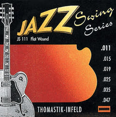 Thomastik-Infeld Strings per chitarre elettriche Jazz Swing Series Nickel Flat Wound - Set 011 flatwound (JS111)