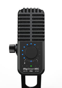 IK Multimedia iRig Stream Mic Pro USB-Microfono