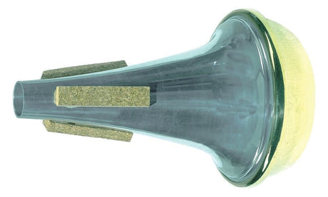GEWA Professional sordina straight per trombe, fondo in ottone giallo