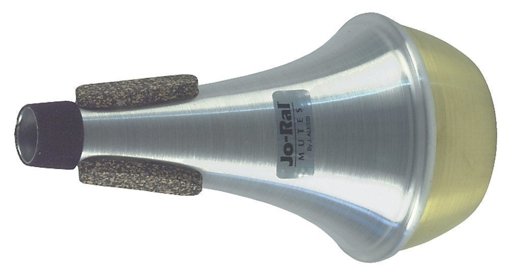 Sordina straight Jo-Ral 1B per trombe, fondo in ottone giallo