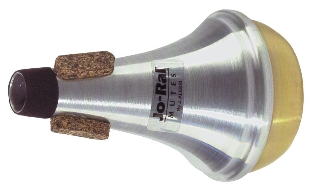 Jo-Ral 5B sordina straight per tromba piccolo, fondo in ottone giallo