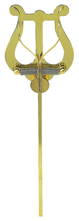 GEWA lira, medium, ottone giallo, 2 portapartiture