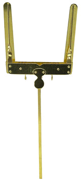 Lira GEWA, grande, ottone giallo, stelo 14,5 cm, anche per Tuba