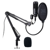 DNA CM USB KIT Kondensator USB Mikrofon med Boom Arm og Popfilter