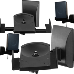 Staffe da parete per altoparlanti, set da 2 pezzi (25kg)