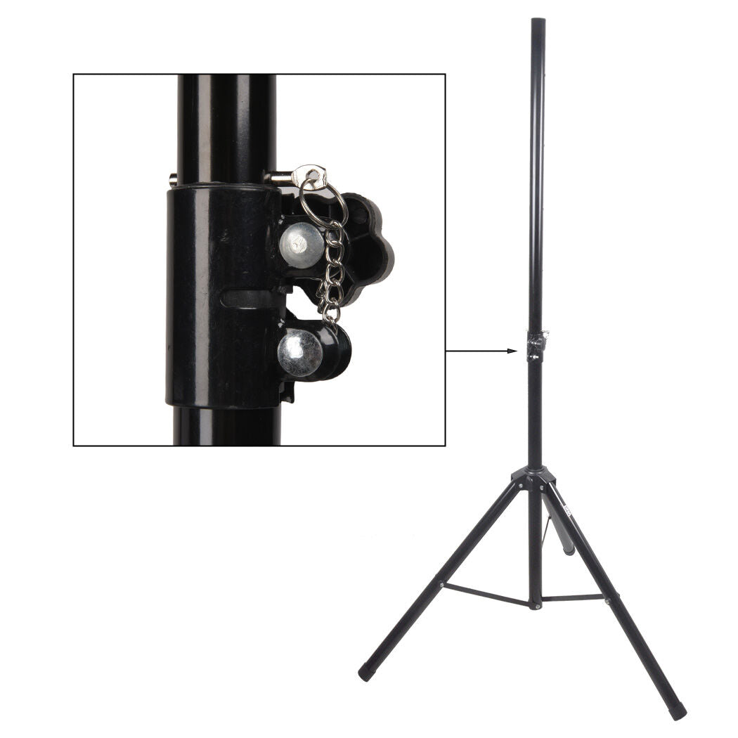 Højttalerstativ (120-160cm, 50 kg)