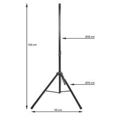 Supporto per altoparlante (120-160cm, 50 kg)