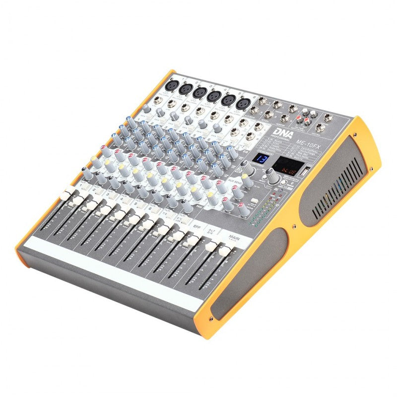 DNA ME-10FX mixer audio - 10 canali USB Bluetooth