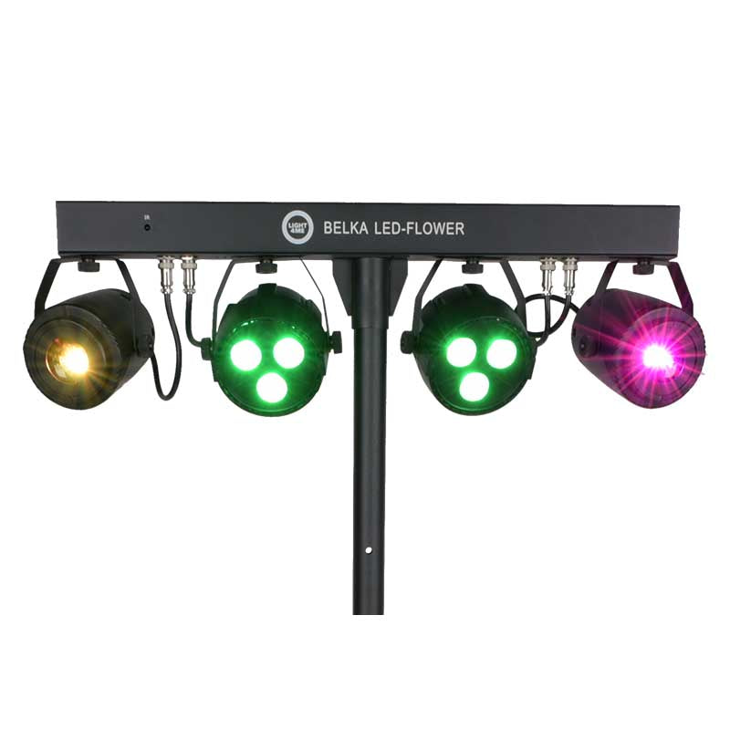 Light4Me T-BAR LED Flower e fari Par