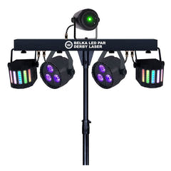 Light4Me T-Bar Par LED Derby Laser MultiBar