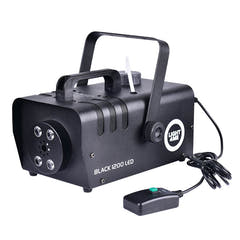 Light4Me Black 1200 LED Macchina del Fumo bundle