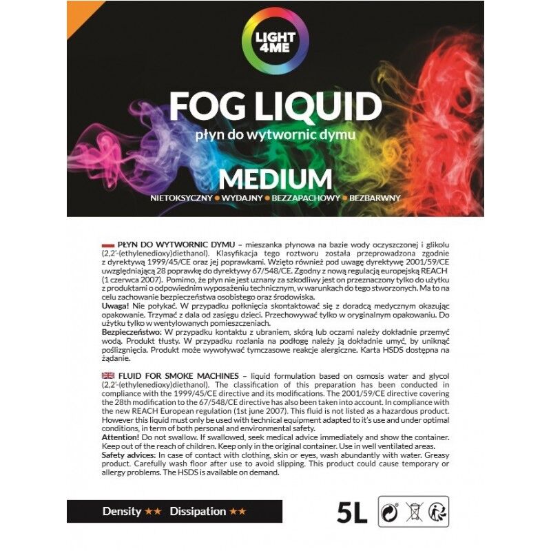Light4Me Liquido per Fumo - Standard Densità media
