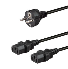 Cavo di alimentazione IEC Y-split (250cm)