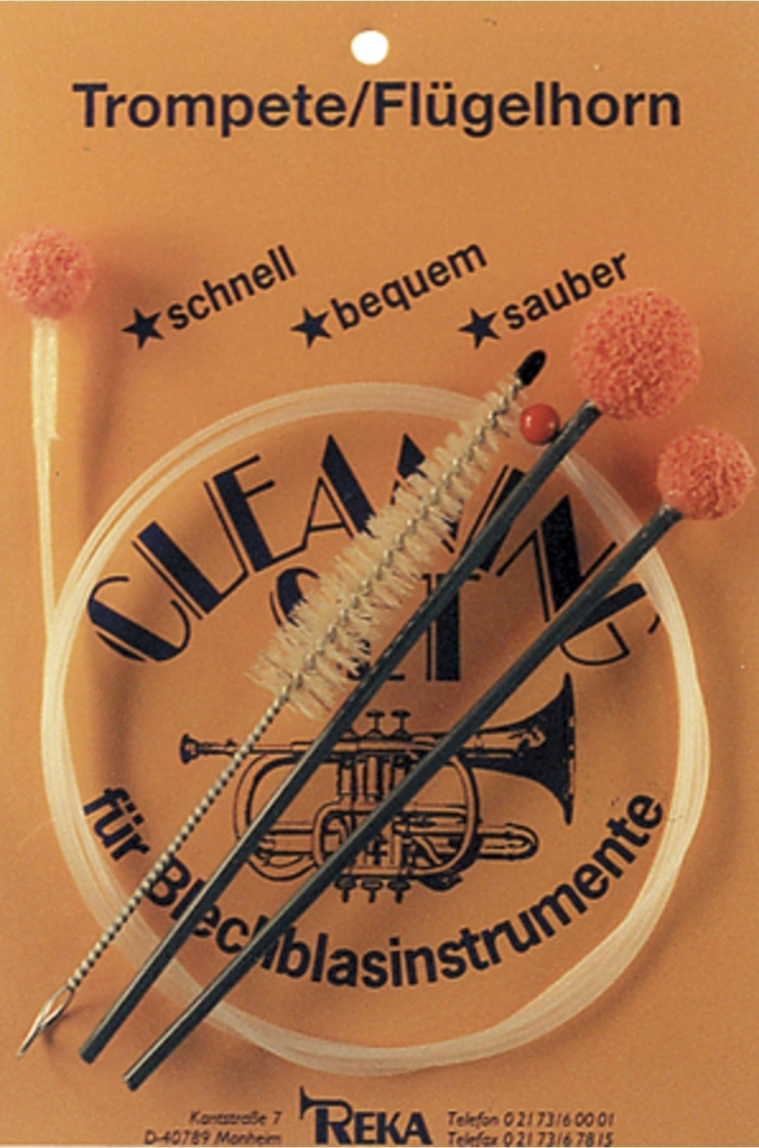 Reka set per la pulizia degli strumenti in ottone - Tuba/Sousaphone/Helicon