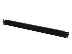 OMNITRONIC Pannello frontale Z-19U-shaped, acciaio, nero 1U