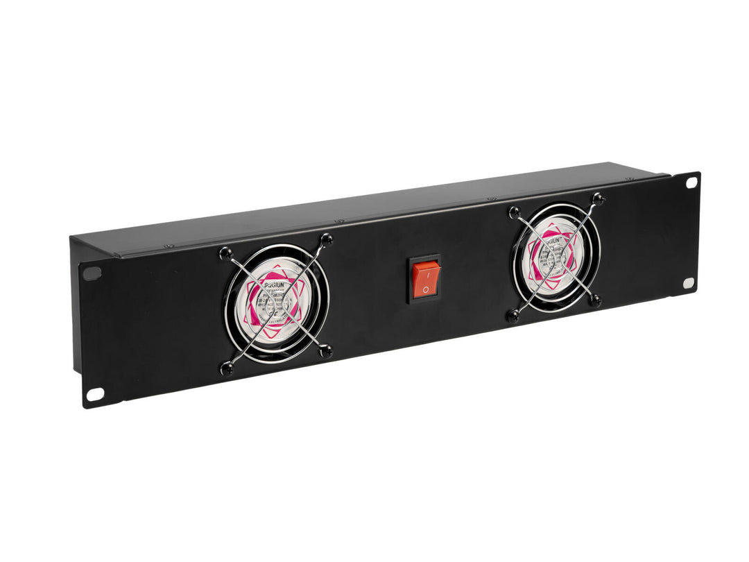 OMNITRONIC Pannello frontale Z-19 con 2 ventole cablato 2U