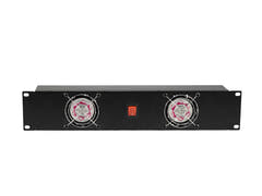 OMNITRONIC Pannello frontale Z-19 con 2 ventole cablato 2U
