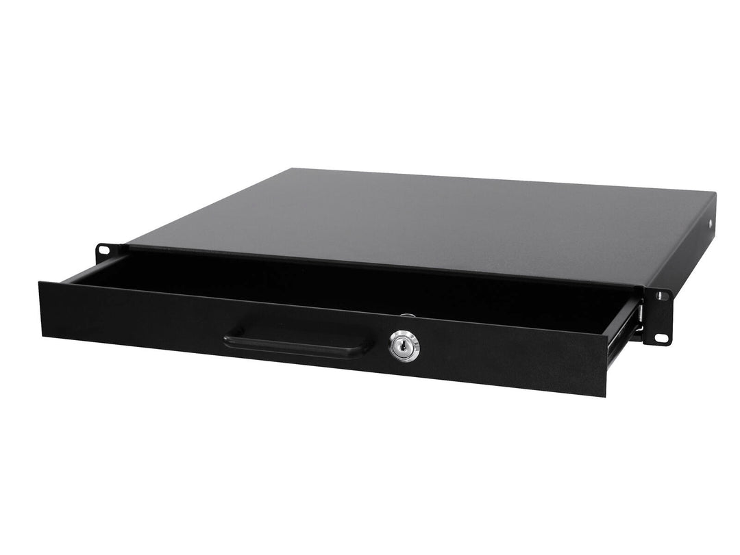OMNITRONIC Cassetto rack con serratura 1U