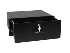 OMNITRONIC Cassetto rack con serratura 4U