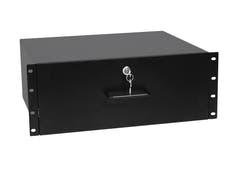 OMNITRONIC Cassetto rack con serratura 4U