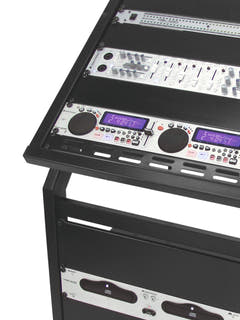 OMNITRONIC Supporto rack 12U/10U regolabile su ruote