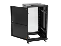ROADINGER SSC-16 Armadio in acciaio con porta in vetro 16U