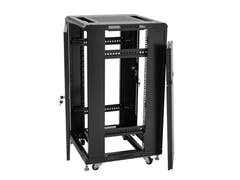 ROADINGER SSC-16 Armadio in acciaio con porta in vetro 16U