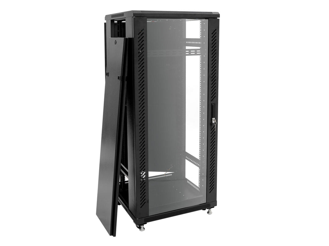 ROADINGER SSC-24 Armadio in acciaio con porta in vetro 24U
