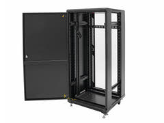 ROADINGER SSC-24 Armadio in acciaio con porta in vetro 24U