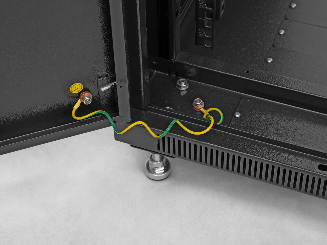 ROADINGER SSC-36 armadio in acciaio con porta in vetro 36U
