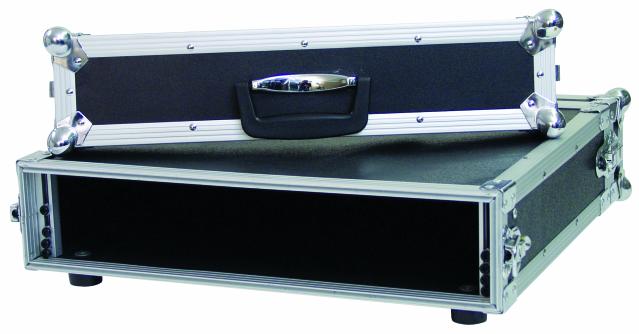 Roadinger Effect Rack CO DD 2 Unità (40cm Profondità)