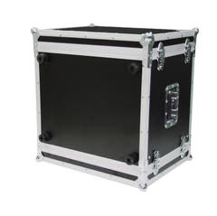 ROADINGER Effect Rack CO DD, 8U, 38cm di profondità, nero