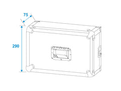 ROADINGER Rack PRO 6U 25cm