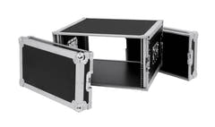 ROADINGER Rack per amplificatore PR-2, 6U, profondo 47cm