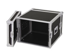ROADINGER Rack per amplificatore PR-2, 8U, 47cm di profondità