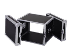 ROADINGER Rack per amplificatore PR-2, 8U, 47cm di profondità