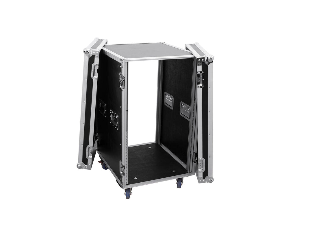 ROADINGER Rack per amplificatore PR-2ST, 18U, 57cm con ruote