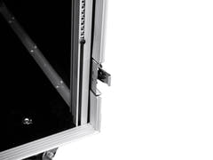 ROADINGER Rack per amplificatore PR-2ST, 18U, 57cm con ruote