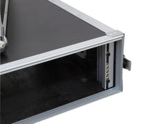 ROADINGER Rack per amplificatore PR-1, 3U, profondo 47cm