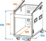 Roadinger Combi Rack with wheels