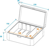 Roadinger Case for 3 cartridges