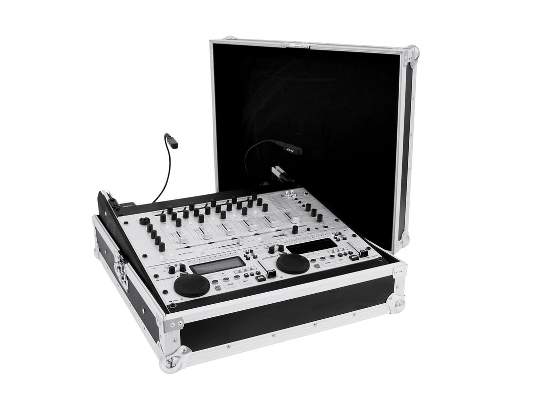 ROADINGER Mixer Case Pro MCB-19 inclinato, bk, 12U