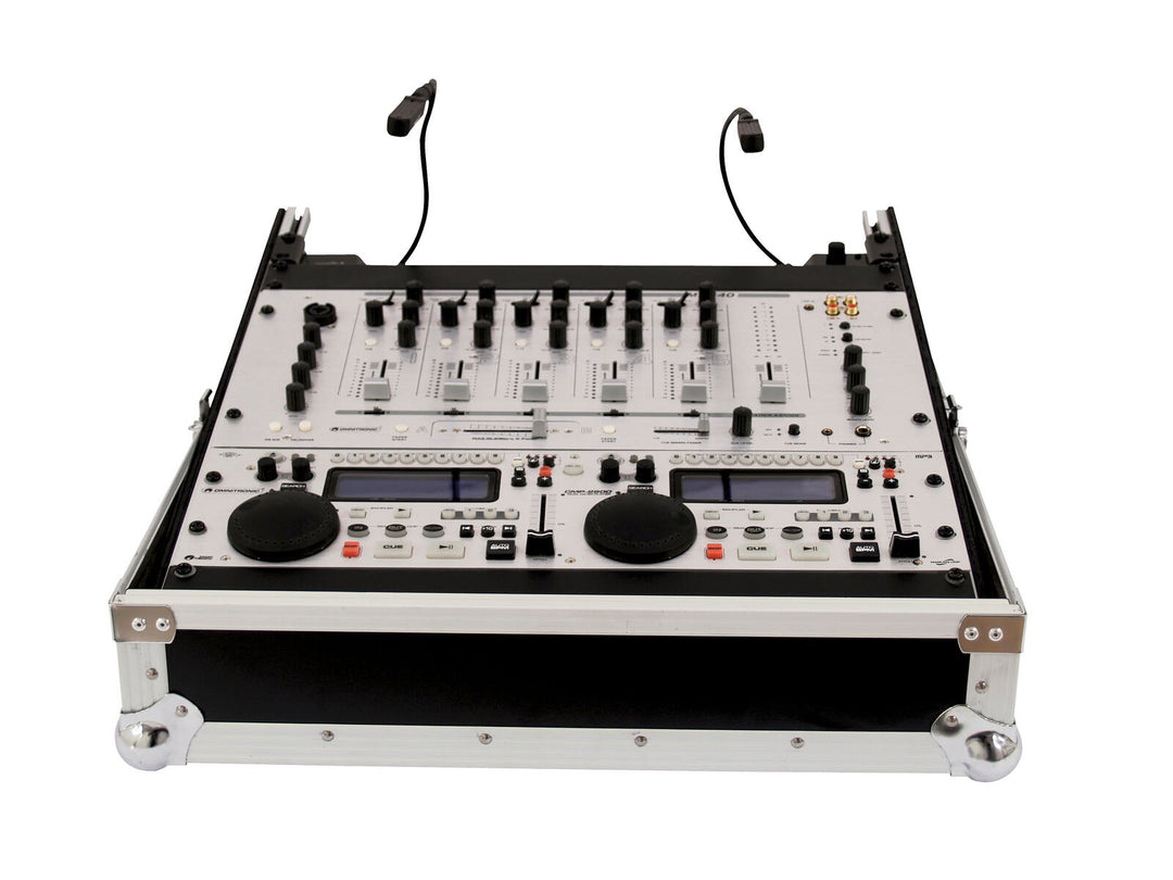ROADINGER Mixer Case Pro MCB-19 inclinato, bk, 12U